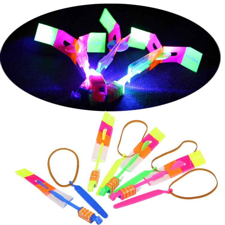 Parque de stand venta caliente 588A catapulta grande catapulta flechas flash hadas voladoras luminosas setas voladoras pequeñas flechas voladoras grandes Item Picture