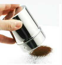 304 stainless steel duster fancy coffee mold cocoa powder duster coffee powder seasoning bottle