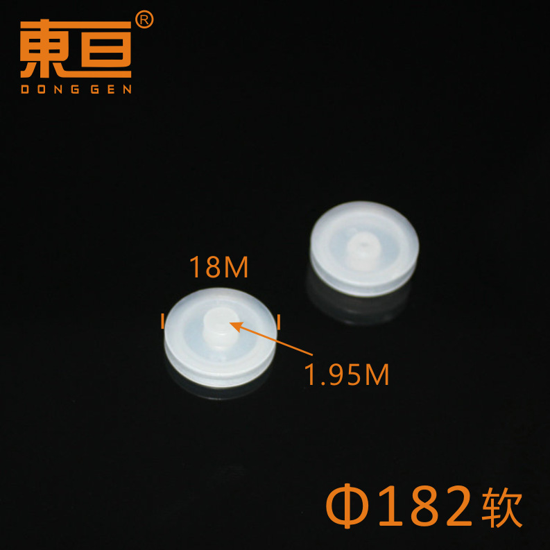 Φ182A soft rubber pulley, single-layer pulley, toy accessory, technology model part, diameter 18 details Picture