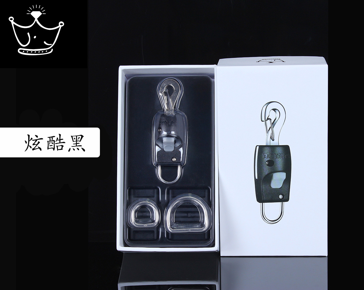 The dog leash magic buckle pet leash automatically connects to the dog buckle details Picture