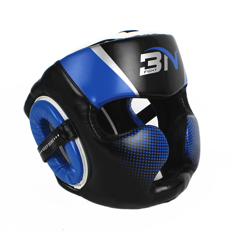 Thickened Bn Boxing Headguard Sanda Helmet Adult Children's Helmet Competition Taekwondo Headguard details Picture