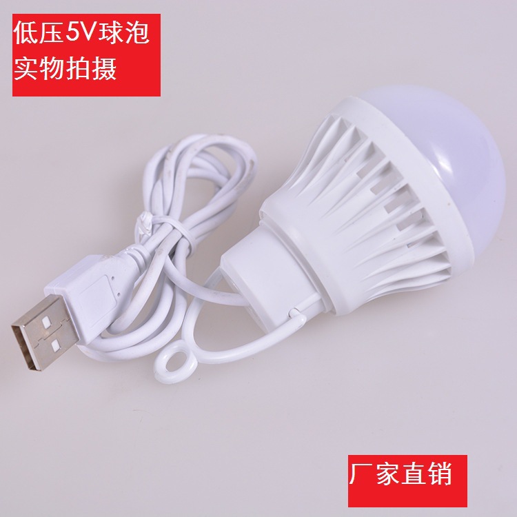 5V Light Usb Low Voltage Led Bulb Camping 5V Charger Power Usb Bulb Can Carry The Led Bulb details Picture