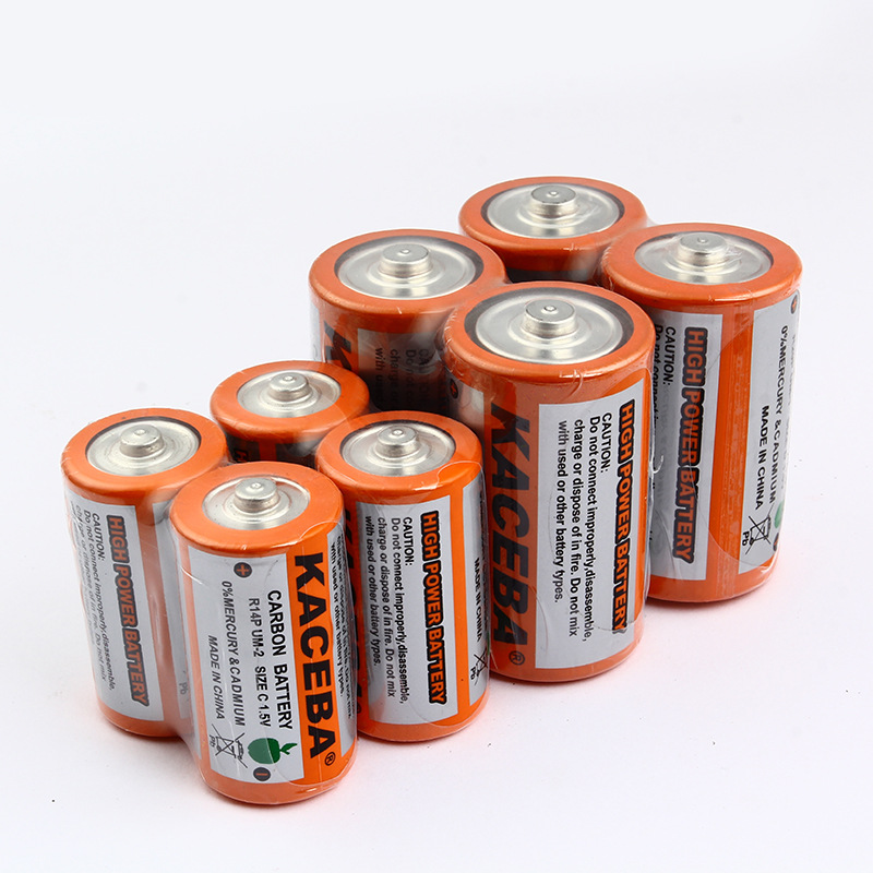 【KACEBA】2号电池 R14P碳性电池 无汞无镉高功率环保 C 电池详情图3