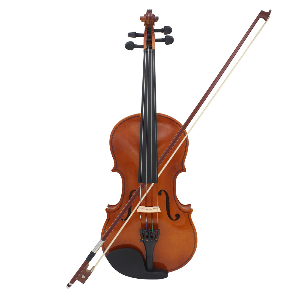 小提琴/violin/普及小提琴白底实物图