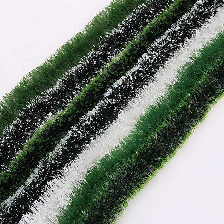 9 cm and 2 meters long dark green encrypted color strips, Christmas wool strips, decorative ribbons, rubia, wedding and festival decoration manufacturer