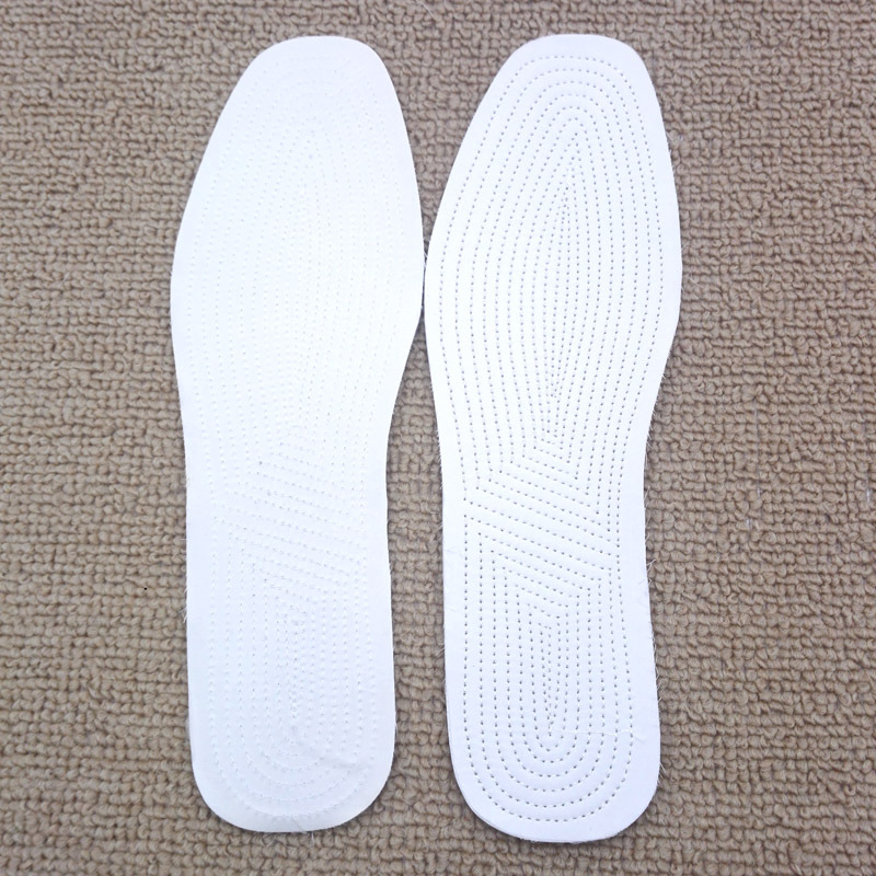 A3445 白色千层布鞋垫棉布吸透气布面鞋垫夏季男女吸汗 义乌2元详情图4