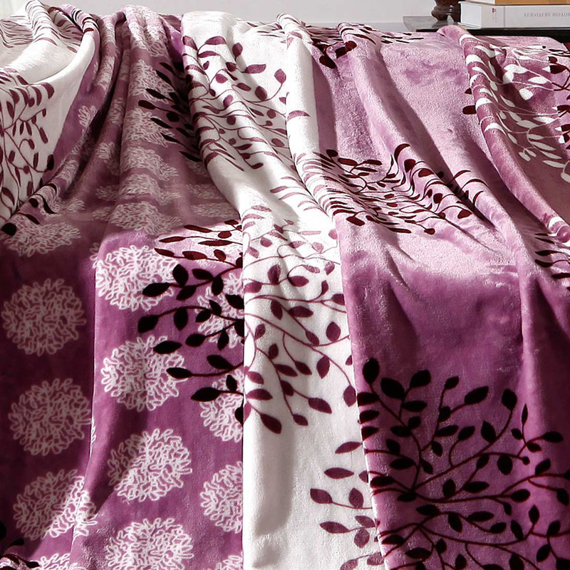Flannel Blanket Mink Fleece Thickened Thermal Blanket Coral Fleece Sheet Thickened Blanket Double Application Scenario