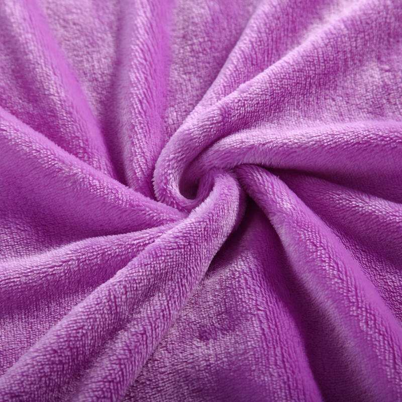 Nap Blanket Flannel Solid Color Blanket Blanket Nap Air Conditioning Blanket Foreign Trade Tail Clearance Treatment Bedding Item Picture