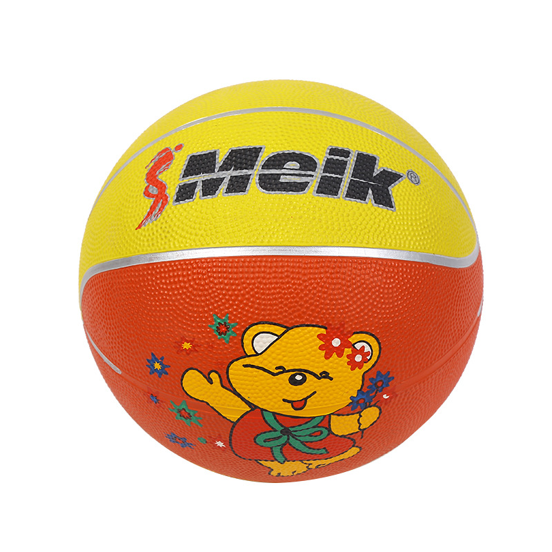 Rubber promotion basketball No. 3, children's basketball game basketball, student training sports goods manufacturer wholesale Specification image