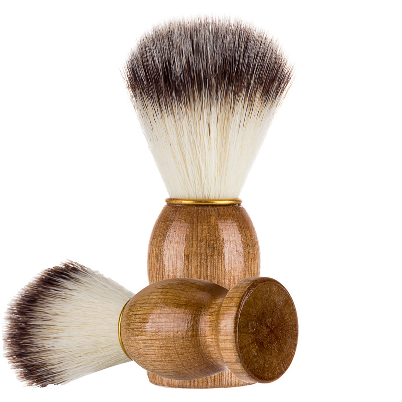shanilak high-quality nylon soft bristle brush, wooden handle men's beard brush, household facial cleansing and shaving brush, beauty tool, exquisite choice Application Scenario