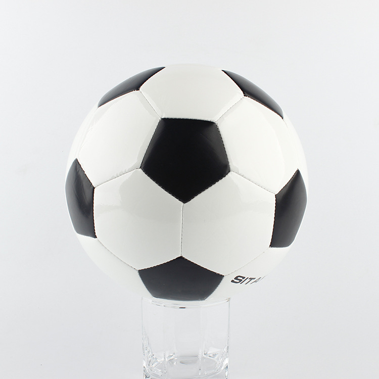 Black And White Block Primary And Middle School Students Football Youth Standard Game Training Wholesale Quality Is Good Specification drawing
