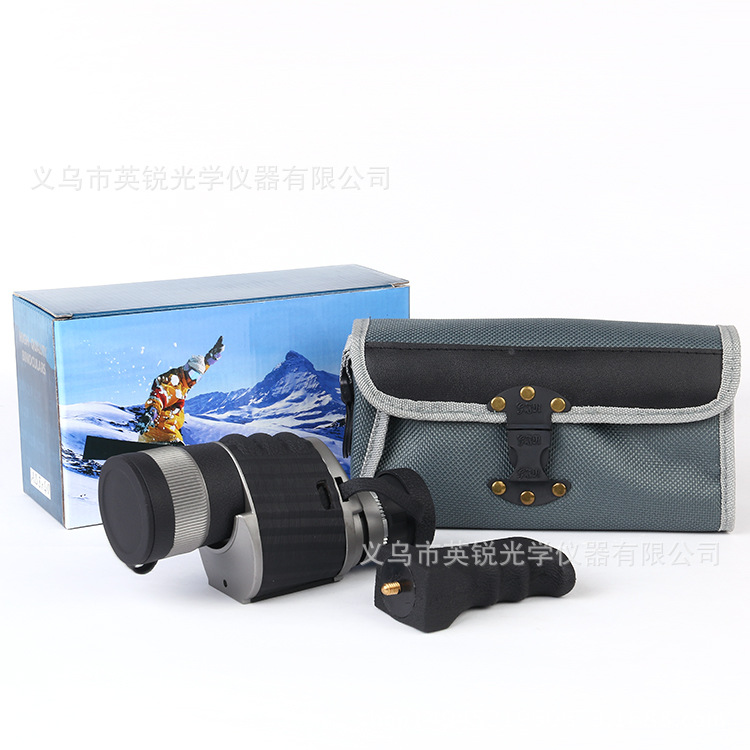 Single-tube telescope with handle, 8X40 portable, high-magnification, high-definition, military low-light night vision, outdoor concert portable, waterproof Item Picture