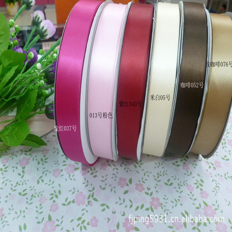 10-point double-sided widened polyester tape for clothing and accessories, polyester webbing in stock and wholesale, bright polyester webbing supply