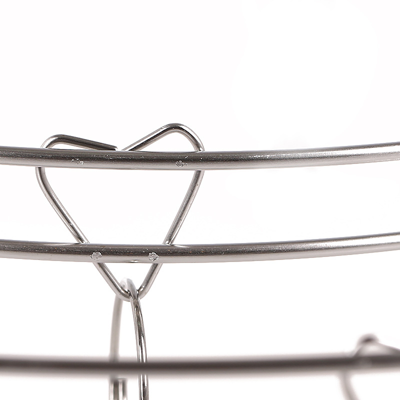 22-clip multi-functional stainless steel disc clothes drying rack, multi-clip sock drying rack, windproof underwear and baby clothes hanging wholesale Item Picture