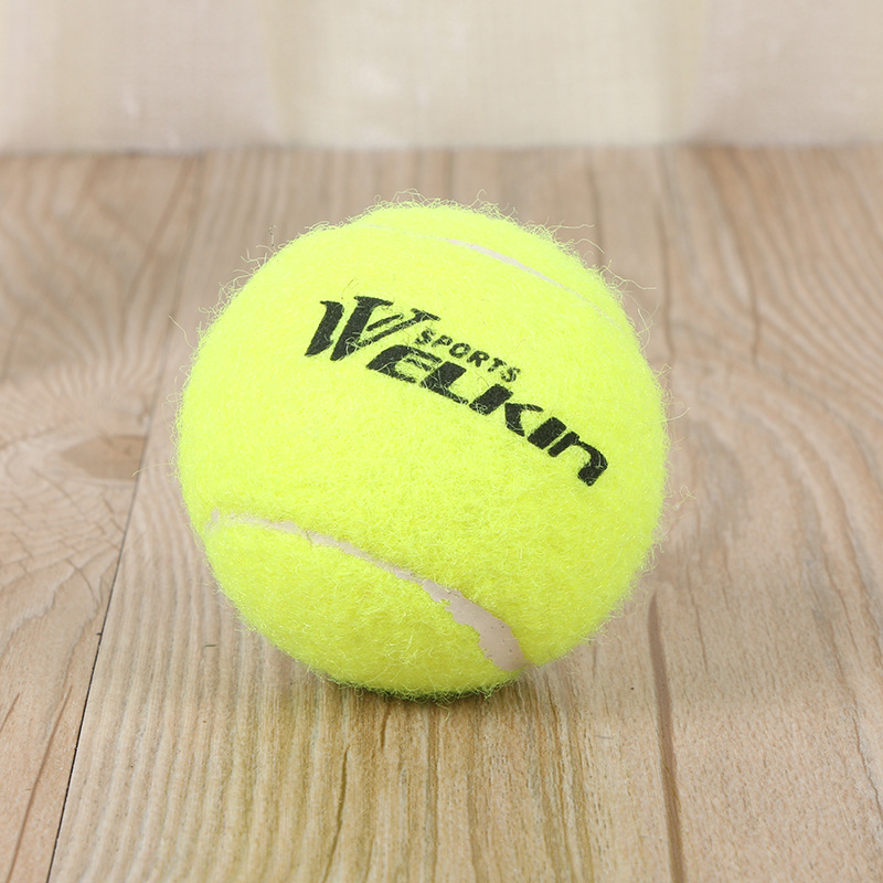 厂家直销 单色网球比赛训练弹力网球毛呢训练户外网球体育用品详情图4