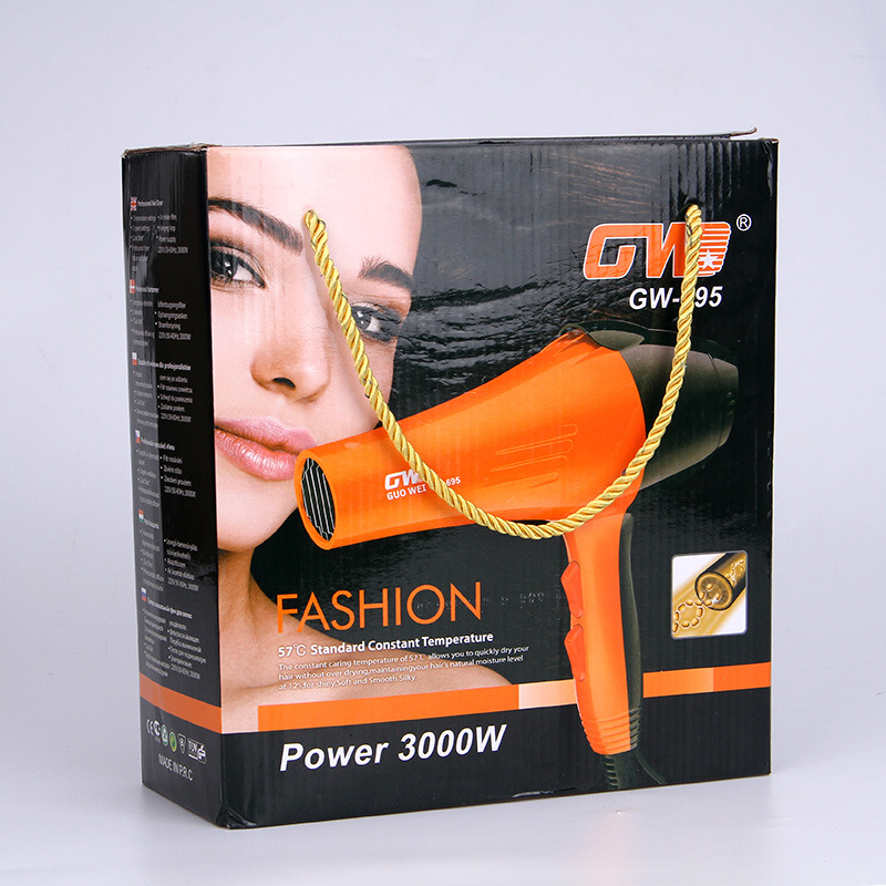Guowei Electric GW2018 New Household Hair dryer, a high-power household hair dryer from South Korea details Picture