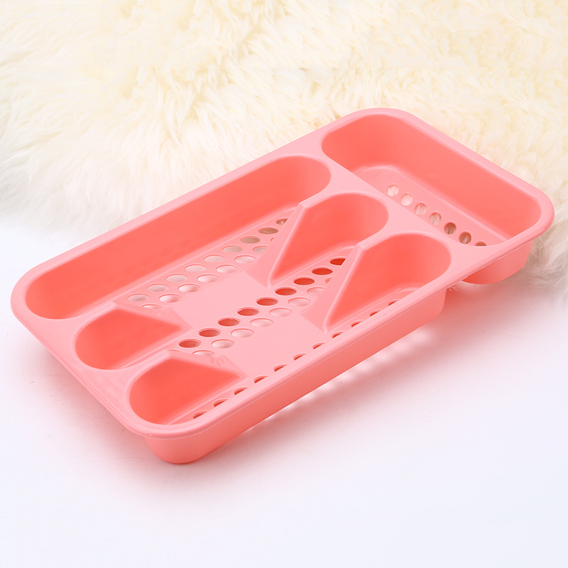 Modern, simple and creative home thickened plastic knife and fork plates, kitchen drawer compartments, tool storage boxes, direct supply from the manufacturer details Picture