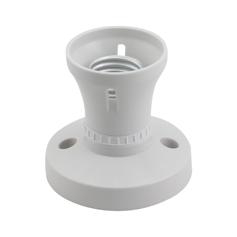 Energy-saving lamp /LED lamp accessories: E27 spiral socket lamp holder, tilted ceiling lamp head, E27 slanted socket lamp head Item Picture
