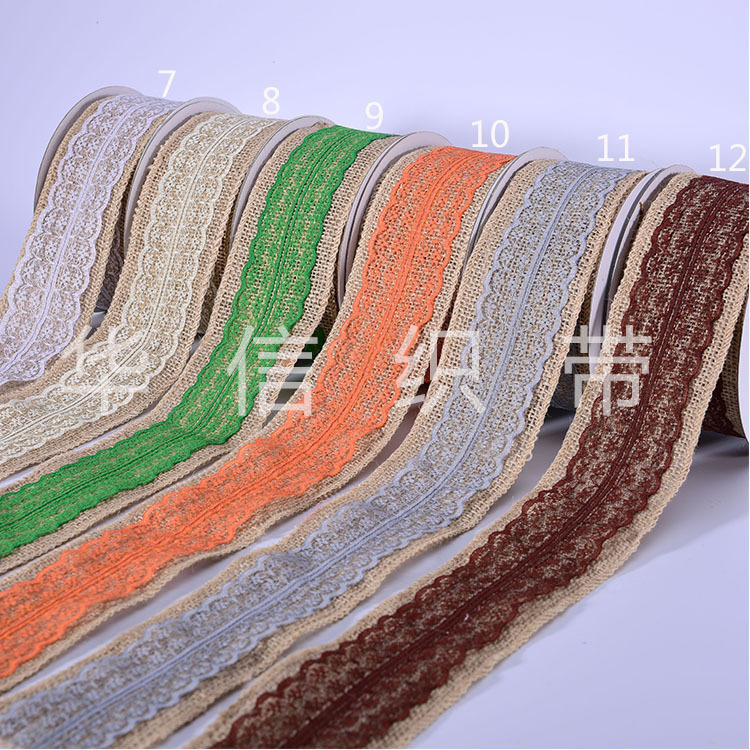 6 cm wedding colored lace ribbon accessories, DIY headwear ribbons, packaging ribbons, custom wholesale details Picture