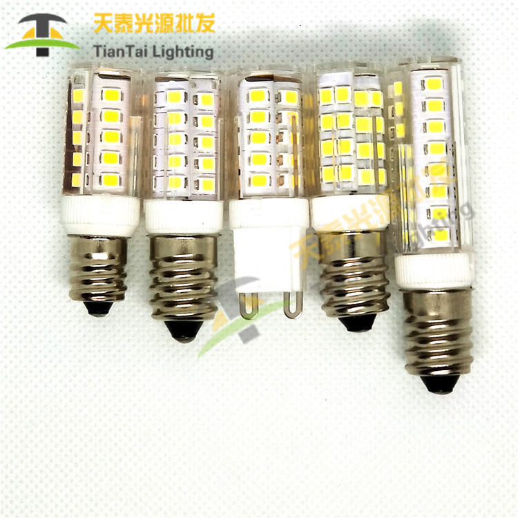 led冰箱泡玉米灯珠E14冰箱灯泡e12小螺口油烟缝纫机家用三色变光 details Picture