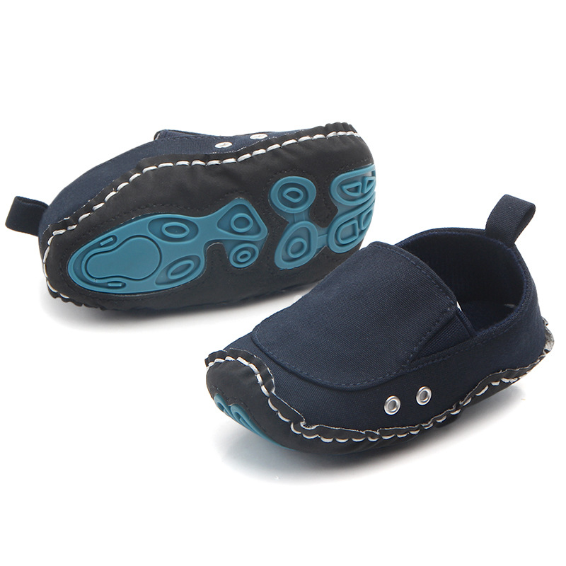 Spring And Autumn New Hand-Stitched Rubber Soled Baby Toddler Shoes Wholesale Baby Shoes Toddler Shoes 0852 Item Picture