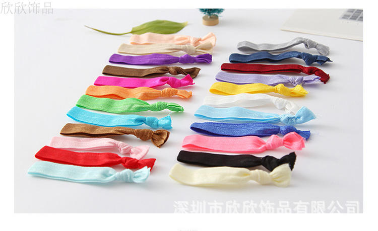 Precio de fábrica al por mayor japonés y coreano tiara nudo banda de pelo cuerda de pelo banda de pelo anillo de pelo arco iris cuerda de cabeza Application Scenario
