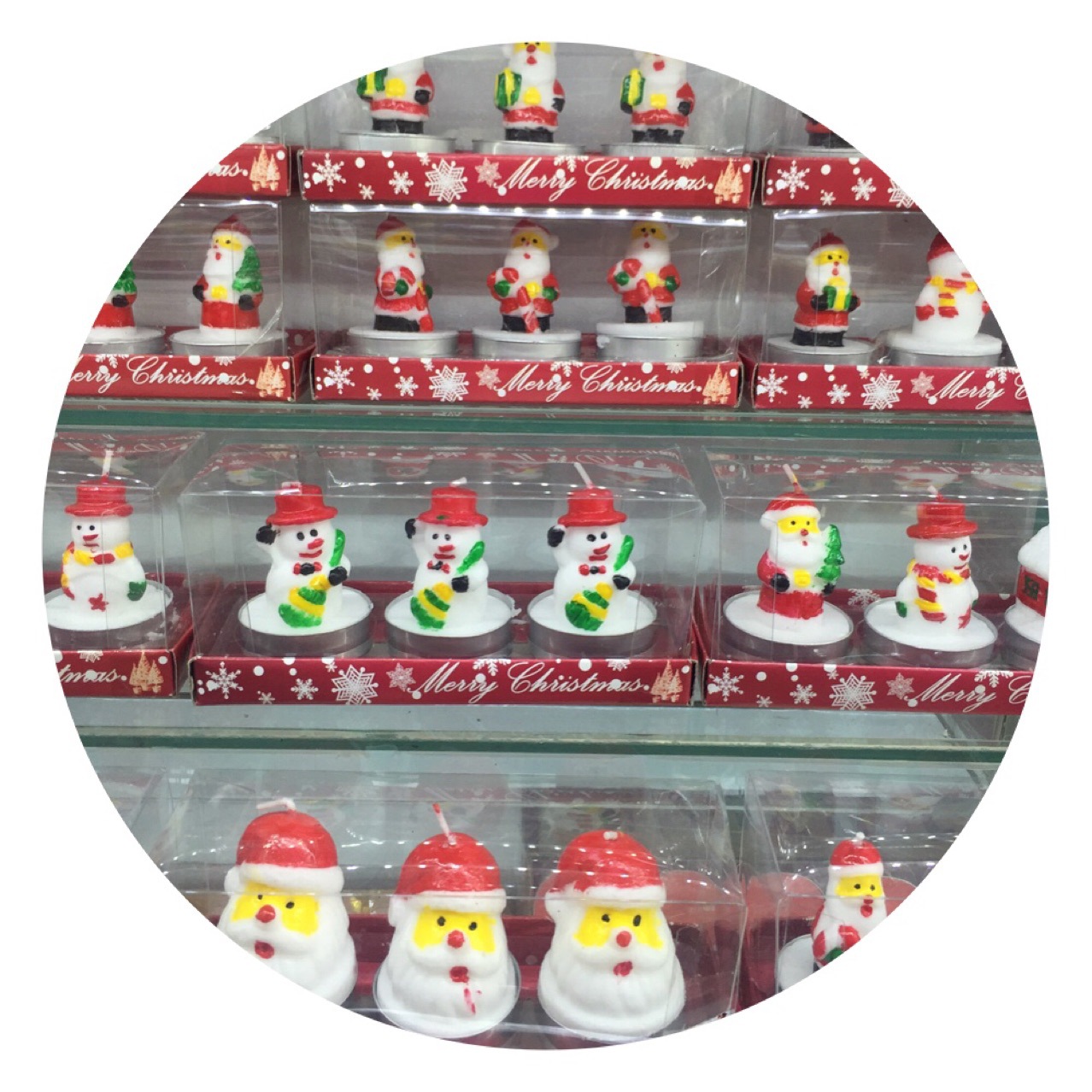Factory wholesale candles. Christmas candles. Custom orders based on samples are available. Christmas candle ornaments, Santa Claus snow Application Scenario