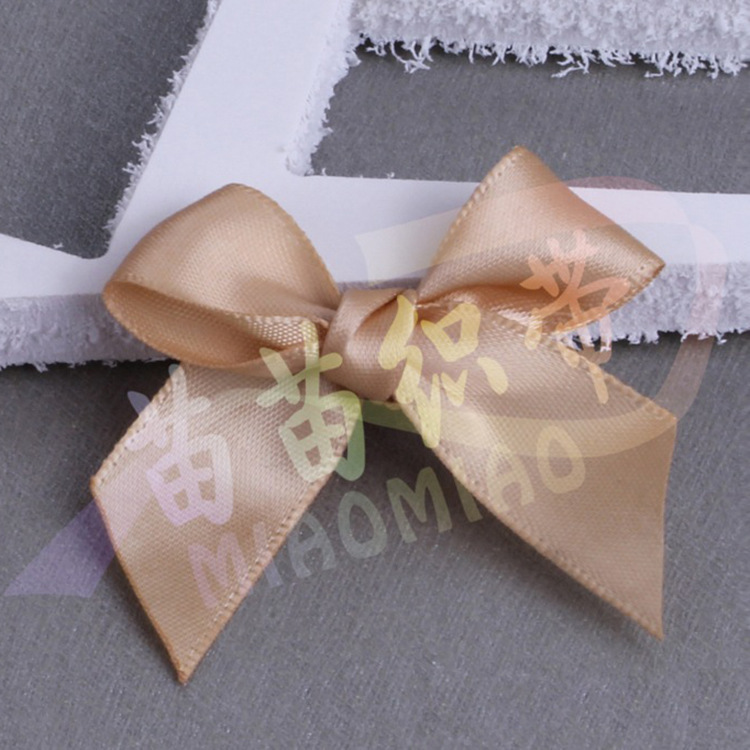 Colorful ribbon, bow, plain weave webbing, multi-color bow, woven webbing, clothing, hats and decorative webbing supply