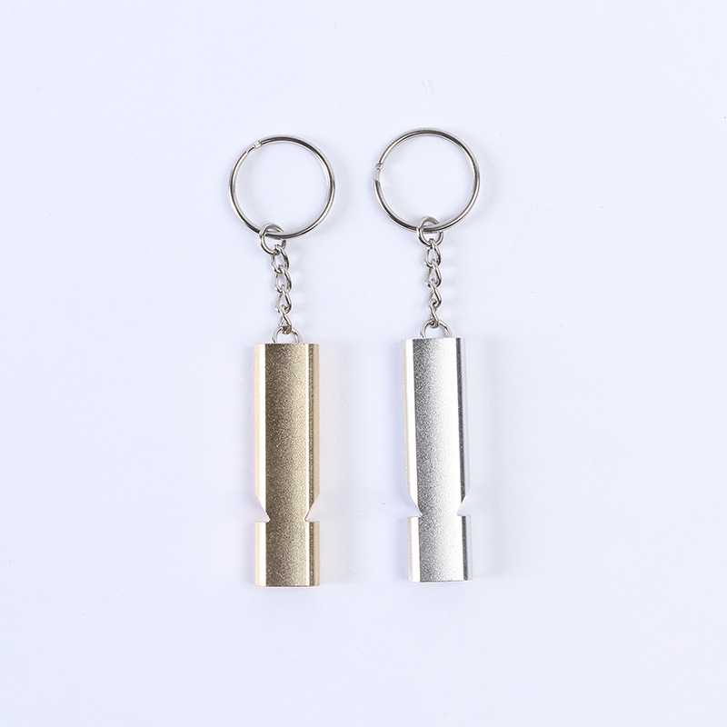 Factory Direct Sales Outdoor Sports Aluminum Whistles Competition Non-Nuclear Whistles Police Whistle Referee Whistles Wholesale full figure