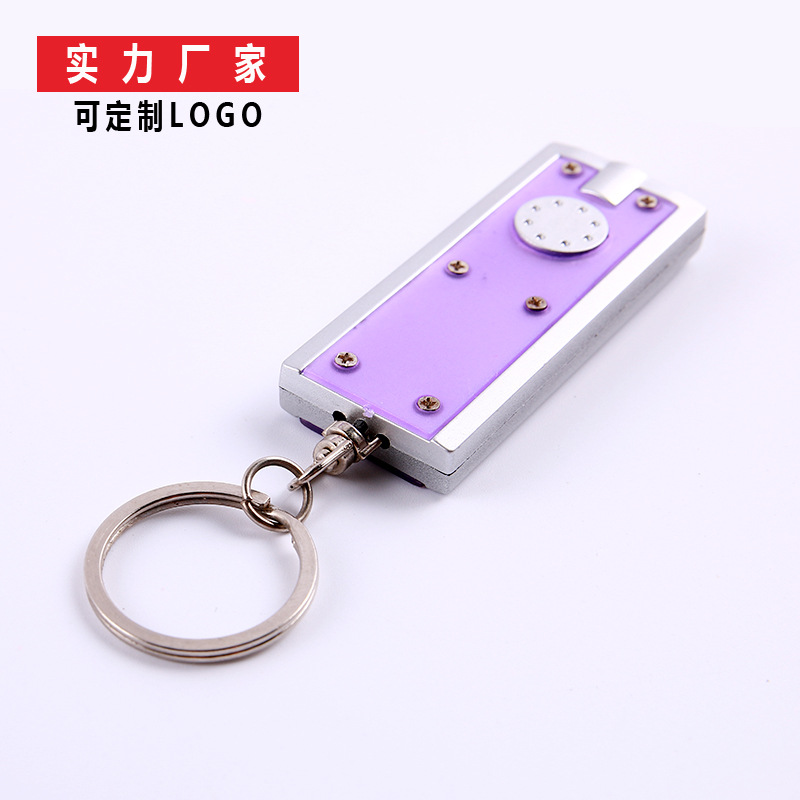 Tetris flashlights, LED keychains, flashlights, shopping mall promotional gifts, cross-border flashlights, printed logos Application Scenario