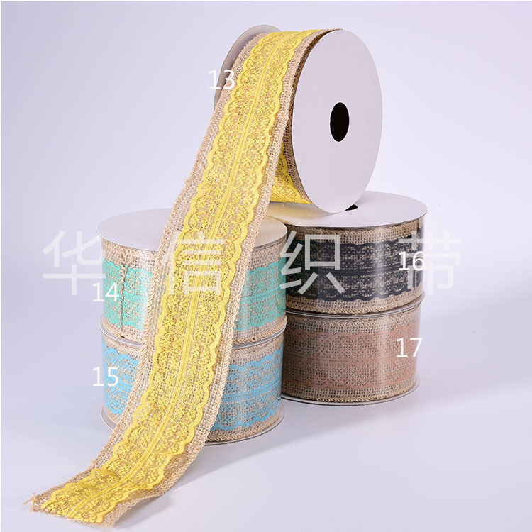 6 cm wedding colored lace ribbon accessories, DIY headwear ribbons, packaging ribbons, custom wholesale Specification image