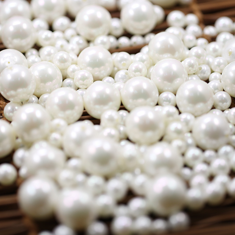 Factory Direct Sales Of High Quality Multicolored Half-Hole Brooch Pearl Earrings Shell Pearl Earrings Pearl Accessories Specification drawing