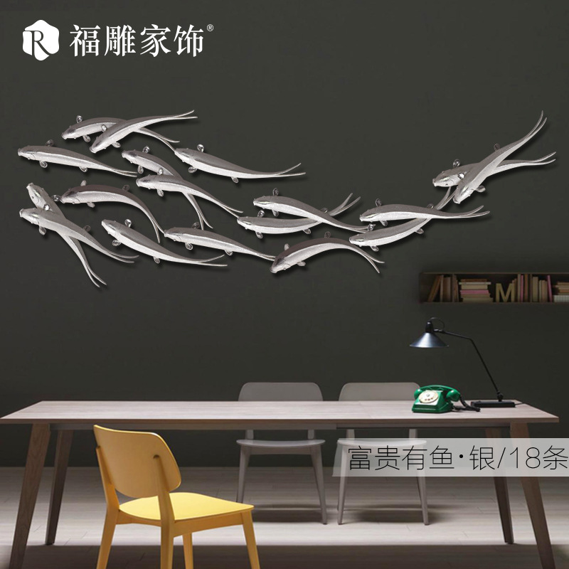 Decorative Painting Creative Restaurant Wall Three-Dimensional Wall Decoration Simple Living Room Tv Mural Diy Nail-Free Background Wall Generation details Picture