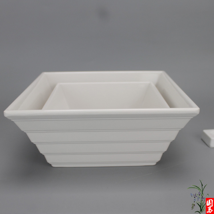 高档餐具/糖水店碗/甜品碗/包邮沙拉碗/白瓷碗/陶瓷碗/印花陶瓷碗/柚上色陶瓷碗/沙拉碗陶瓷细节图