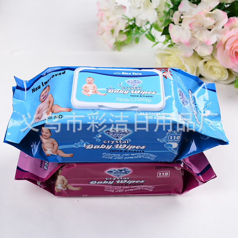 湿巾婴儿湿巾/80抽/厂家批发产品图