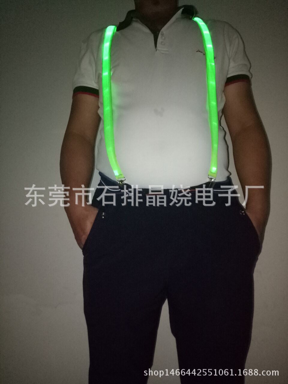 LED发光背/男女通用/闪光吊带细节图