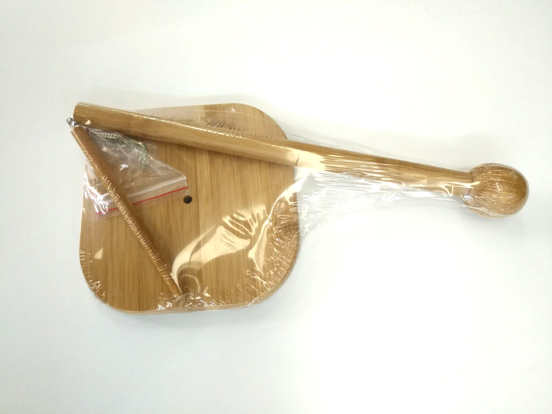 Heritage Bamboo Paper Towel Holder Roll Paper Towel Holder Lazy Rag Holder Kitchen Supplies No Need To Punch Holes Item Picture