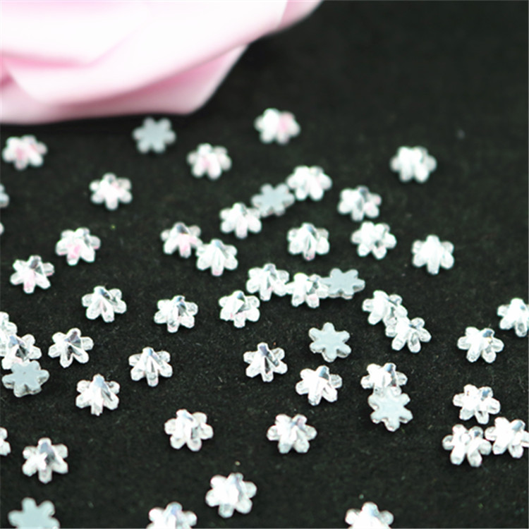New Hot Bottom Snowflake Shaped Diamond Diy Clothing Accessories Accessories Nail Drill Manufacturers Wholesale Can Be Customized Application Scenario