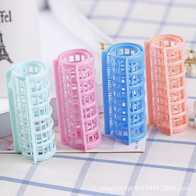 Bangs hair curler bulk small horn female curling clip plastic curling barrel styling fixed hair tools wholesale