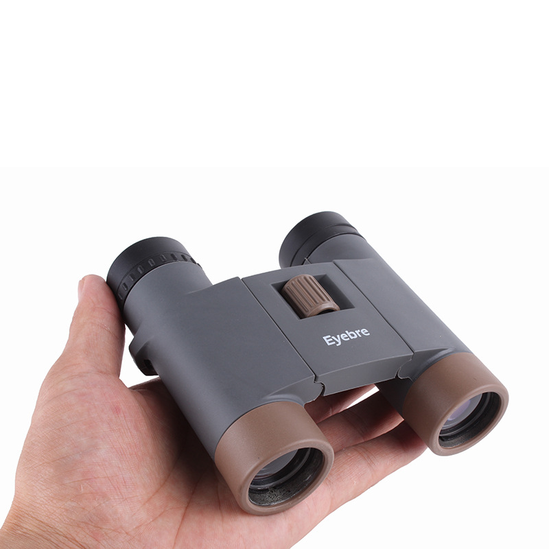 Eyebre's New 10X25 Color Small Straight Pocket Handheld Binoculars For High Definition High Power Low Light Night Vision Item Picture