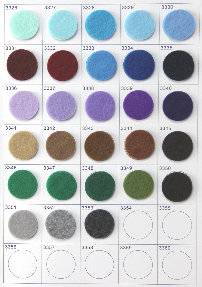 Factory direct sales of European standard eco-friendly 3MM colored non-woven fabric, diy non-woven fabric, velvet felt, needled cotton Item Picture