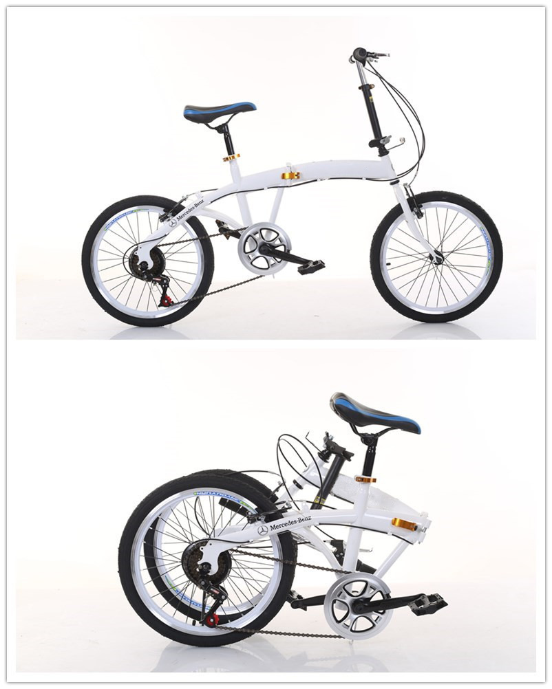 Manufacturers Supply Variable Speed Folding Bicycle 20 Inch Production Logo 4S Shop Supply Folding Bicycle details Picture