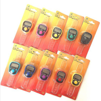 High-quality LED light ring chanting counter, manual electronic counter, LED counter wholesale Item Picture