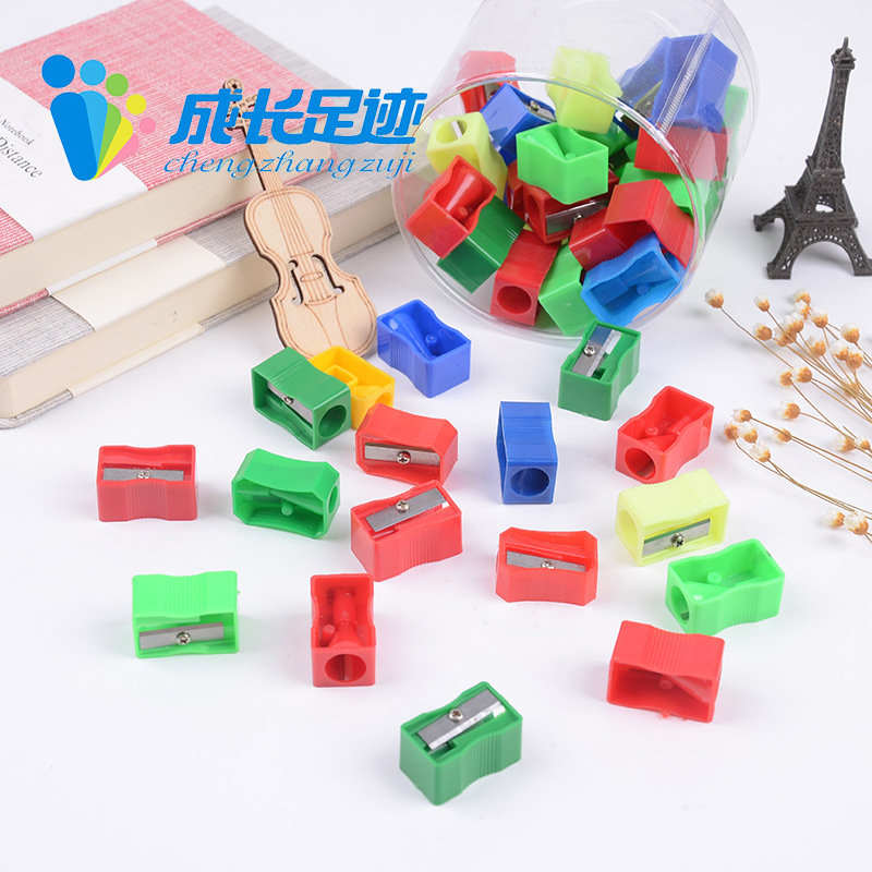 谦泓文具长方形大孔卷笔刀削笔刀儿童卷笔刀学生学习用品奖品礼品