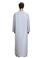 阿拉伯男士长/中东迪拜礼服/穆斯林男士长白底实物图