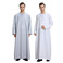阿拉伯男士长袍 中东迪拜礼服 穆斯林男士长袍纯色长袍TH808图