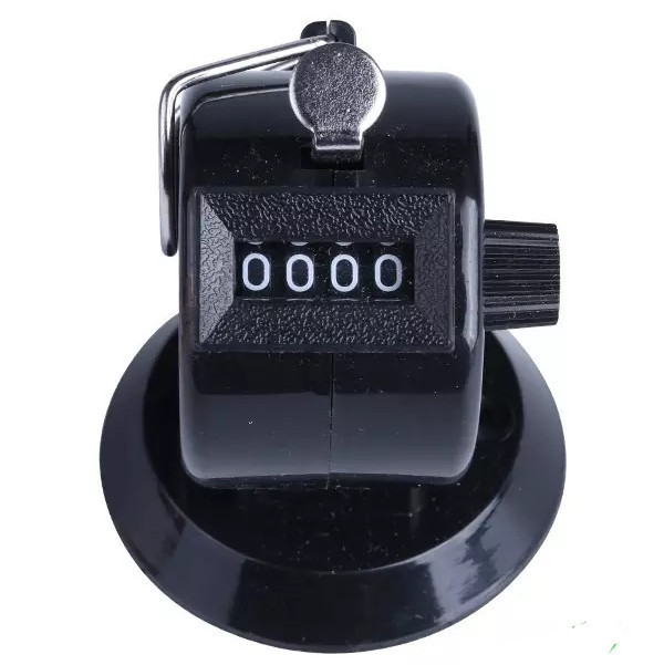 Color hand-press counter with base, hand-press counter with all-plastic casing, factory workshop assembly line statistics Application Scenario