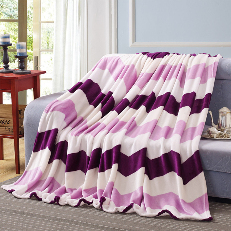 Flannel Blanket Mink Fleece Thickened Thermal Blanket Coral Fleece Sheet Thickened Blanket Double Item Picture