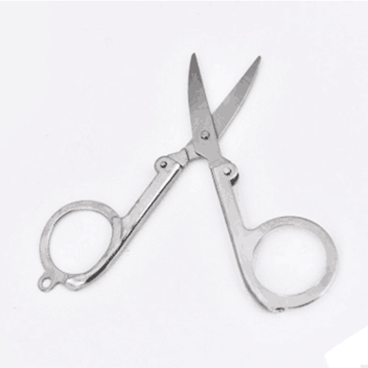 Wholesale one dollar shop folding small scissors stall selling folding scissors