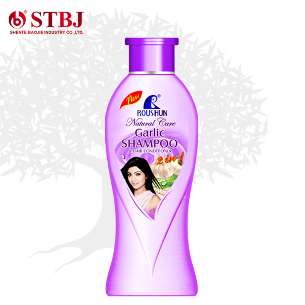 ROUSHUN SHAMPOO  柔顺胡萝卜/橄榄/鸡蛋/大蒜洗发水